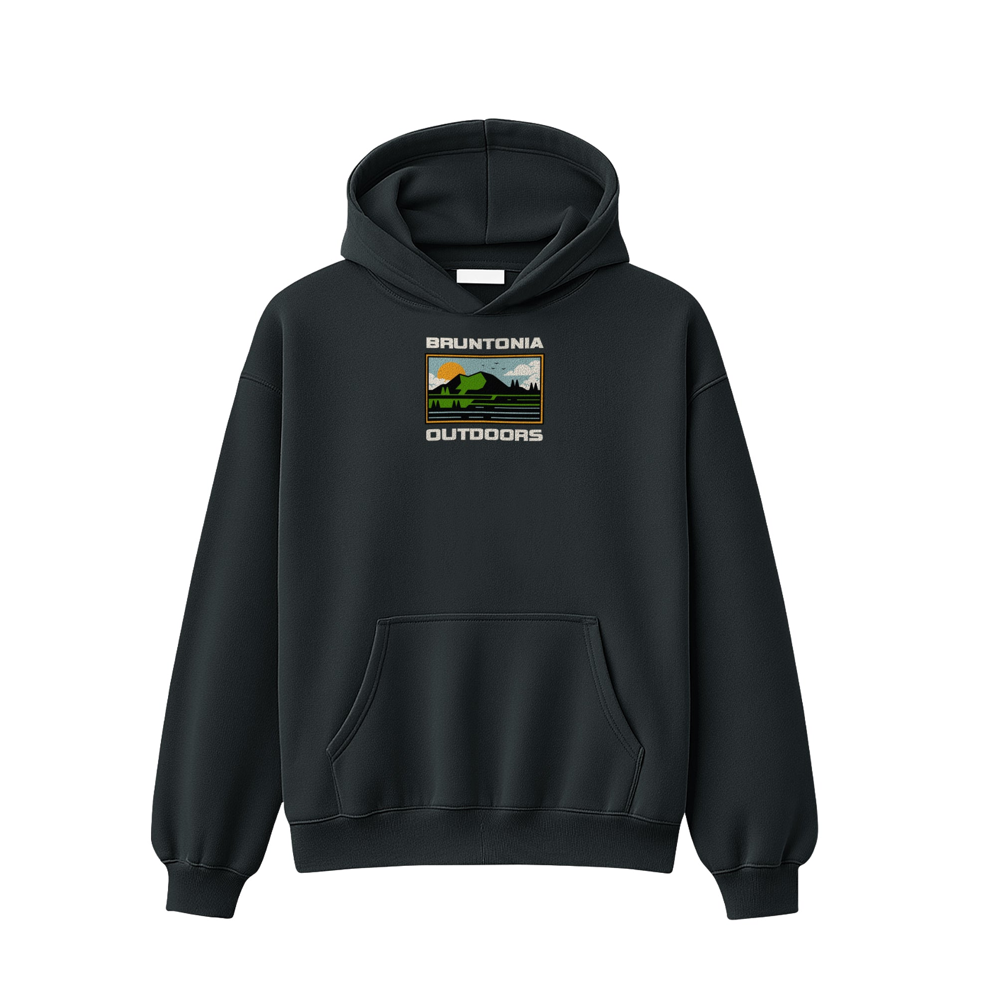 The Ember Trail Hoodie — Black