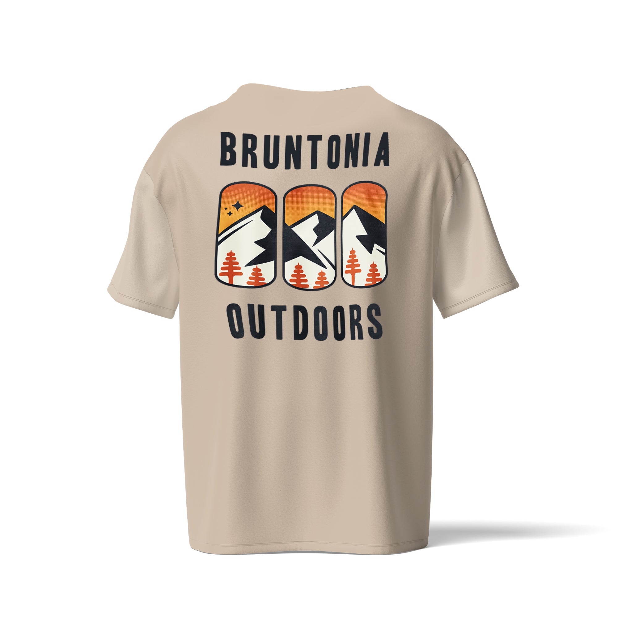 The Sunset desert Tee  — Sand