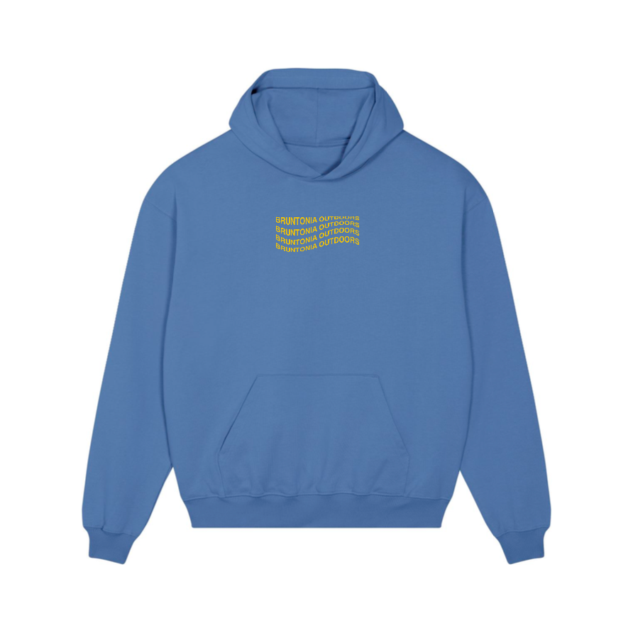 Bruntonia Outdoors Essential Cordless Hoodie Light blue
